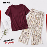 Pijama Reve burgundy